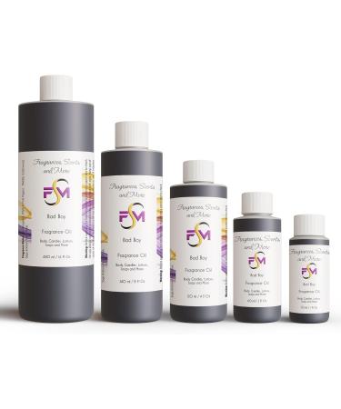 Bad Boy Fragrance Oil - 4 Fl Oz Plastic Bottle (120ml) 4 Fl Oz (Pack of 1) - Buy Online on GoSupps.com