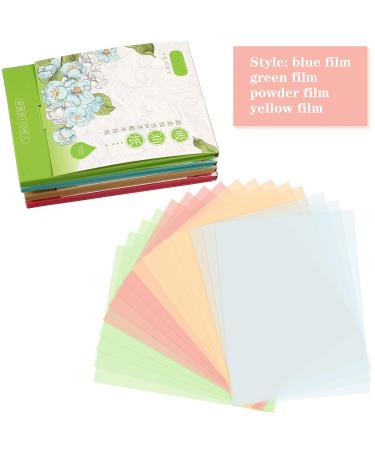 400 Sheets Oil Absorbing Tissues - Soft Blotting Paper for Oily Skin and Travel - 4 Colors (Pink, Brown, Blue, Green) - Buy Online on GoSupps.com