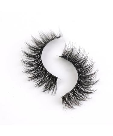 3D Clear Band Cat Eye False Eyelashes - Natural Look Wispy & Soft 7 Pairs Reusable - Happy Heartbeat (No.203) - Buy Online on GoSupps.com