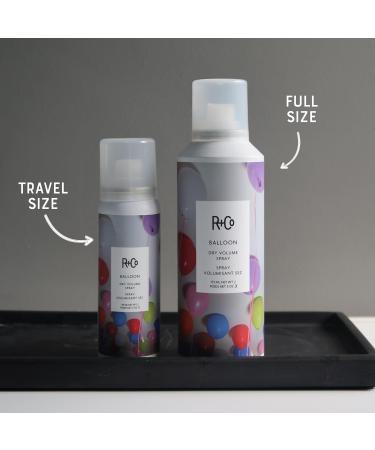 R+Co Balloon Dry Volume Hair Spray | Adds Instant Volume + Texture + Finish + Hold | Long-Lasting Ultra-Light | 5 Ounce + 2 Ounce (Pack of 2) - Buy Online on GoSupps.com