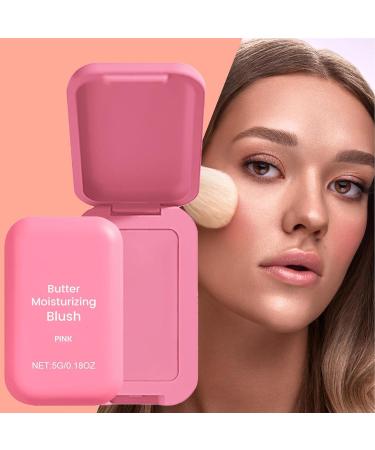 Blush for Cheeks | Full Coverage Blush | Butter Moisturizing Blush | Concealer & Contour Palette Kit Women's Blush Palette for Women Long Lasting for All Skin Types Pink 1 count (Pack of 1) - Buy Online on GoSupps.com