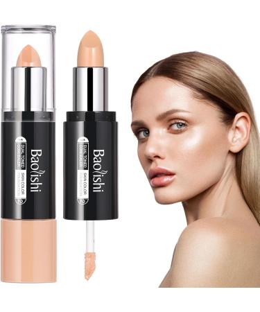 Concealer Stick Dual-Ended Full Coverage Wonder Stick Light Contouring Concealer Foundation Concealer Cream Makeup Frifer 2# - Buy Online on GoSupps.com