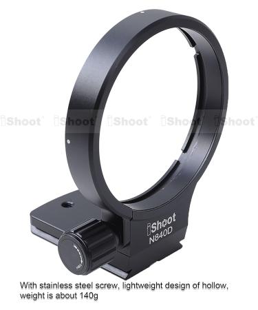 iShoot Lens Support Collar for Nikon AF 80-400mm & 300mm - Quick Release Plate Included - Buy Online on GoSupps.com