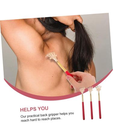 Buy Minkissy 9 Pieces Retractable Tickle Grab Board - Telescopic Stainless Steel in Red | International Shipping Available - Buy Online on GoSupps.com