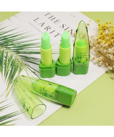  TONGFENG Color-Changing Aloe Lip Gloss - Color-Changing Lipstick | Aloe Lipstick Jelly Lipstick Moisturizing Aloe Lip Balm Tongfeng - Buy Online on GoSupps.com