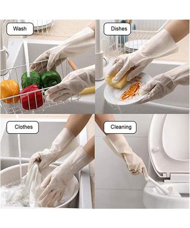 Female Waterproof Rubber Latex Dishwashing Gloves Kitchen Durable Cleaning Housework Chores Dishwashing Tools (Color : Lip Print Size : Large) Large Lip print - Buy Online on GoSupps.com