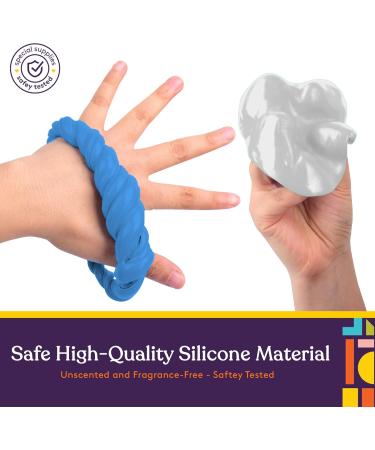 Special Supplies Therapy Putty Kit - Resistive Hand Exercise Stress Relief for Kids & Adults - Set of 4 Strengths 3 oz Each - Buy Online on GoSupps.com