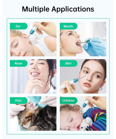 Wireless Ear Wax Removal Kit with 1080P Camera | WiFi Otoscope for iOS & Android | IP67 Waterproof | 6 LEDs | App Control | Ear Cleaner for Adults, Kids, Pets | X3-w - Buy Online on GoSupps.com