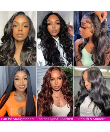 10A Brazilian Virgin Human Hair Body Wave Bundles 18 20 22 Inch - 100% Unprocessed Weave Deals in Natural Black Color - Buy Online on GoSupps.com