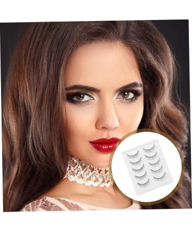 Beavorty Cat Eye Lashes 10 Pairs Short False Eyelashes Eye Mascara Makeup Mascara Lash Cosmetics Women Lashes Natural Look Pesta as Natural 1 count (Pack of 1) Black 2x2pcs - Buy Online on GoSupps.com