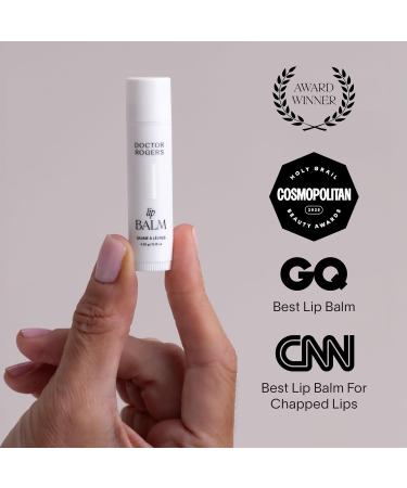 Doctor Rogers Lip Balm. Hydrating & Softening Lip Moisturizer for Very Dry Lips Natural & Hypoallergenic 0.15 Ounce (4.25 g) Tube 1 Count (Pack of 1) - Buy Online on GoSupps.com