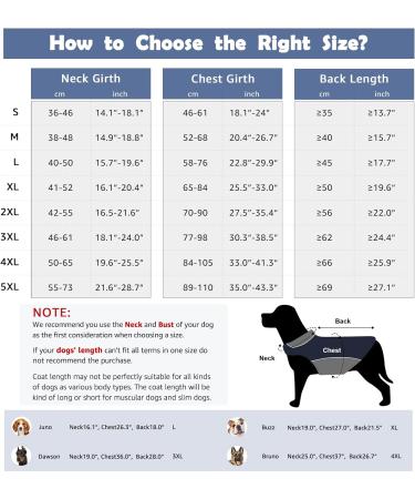 IREENUO 2XL Waterproof Dog Coat - Warm Windproof Jacket for Medium to Large Dogs with Reflex Strips & Adjustable Straps - Perfect Winter Protection - Buy Online on GoSupps.com