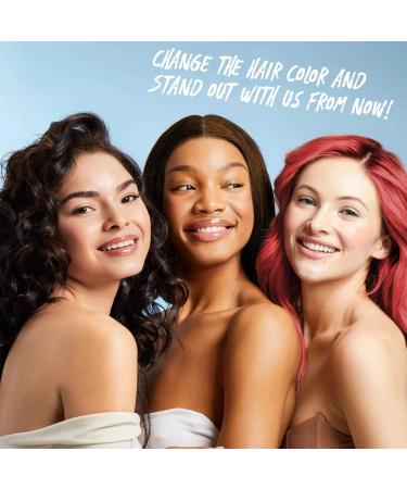 Hair Dye Shampoo 3 in 1 - Instant Black Color Semi-Permanent & Easy to Use for Home & Salon - 16.9 FL OZ - Buy Online on GoSupps.com