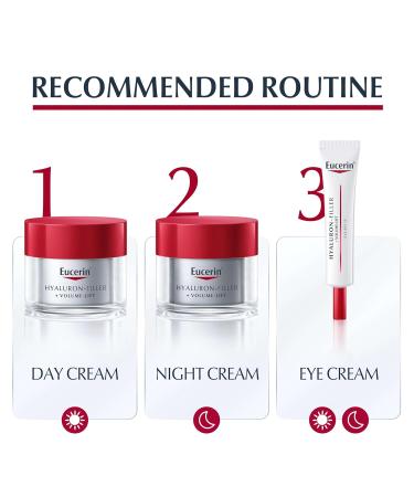 Eucerin Volume-Filler Day Care for Dry Skin 50ml - Hydrating Moisturizer for Plump Skin | International Shipping Available - Buy Online on GoSupps.com