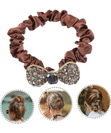 Beavorty Hair Ring Hair Ties with Bows Rhinestone Headbands for Women Dreadlock Hair Tie Crystal Hair Rope Fashion Elestic Hairbands Vintage Hair Bow Women Headwear Women Scrunchies Miss - Buy Online on GoSupps.com