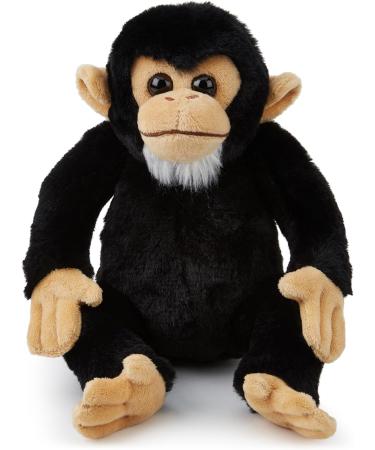 Zappi Co Chimpanzee Plush Toy (20cm) - Eco-Friendly & Huggable Chimp for Primate-Loving Kids | 100% Recycled - Buy Online on GoSupps.com