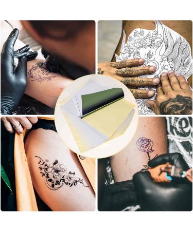 Tattoo Transfer Paper: 120 Sheets Stencil Paper for Tattooing - 4 Layers, A4 Size - Buy Online on GoSupps.com