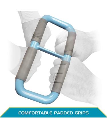 Able Life Handy Handle Lift Assist Device - Elderly & Disabled Standing Aid - Blue with Rubber Grip - Buy Online on GoSupps.com