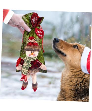 STOBAZA Christmas Bag 1pc Old Man's Bag Santa Decor Christmas Christmas Bags Present Bag Candy Bag Elk Elder - Buy Online on GoSupps.com