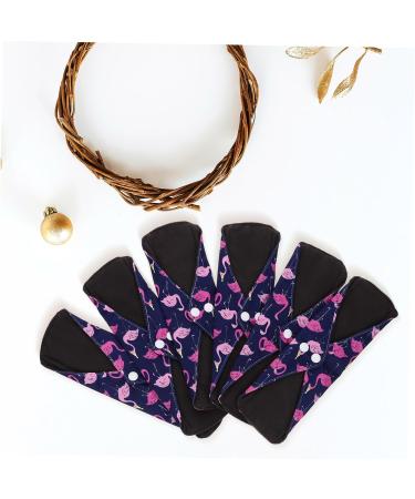 Reusable Bamboo Charcoal Menstrual Pads Set for Women & Men, Feminine Napkin Accesorios para Mujer - Size 3, Convenient & Portable Household Napkins - Always Pads Alternative - Buy Online on GoSupps.com