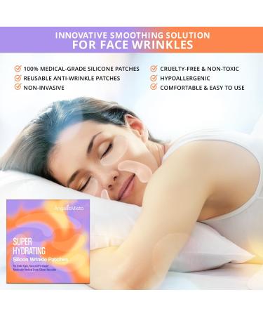 Dersie Reusable Silicone Patches for Under Eye Face and Forehead Wrinkles - Buy Online on GoSupps.com