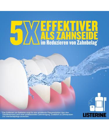 Buy Listerine Total Care Tartar Protection Mouthwash 500ml - 6-in-1 Antibacterial Formula for 24h Fresh Breath & Gum Health - Buy Online on GoSupps.com