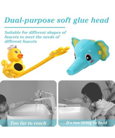Buy Aicrynic Fauchahn Children Faucet Extender | 2-Piece Water Tap Extension for Easy Handwashing - Buy Online on GoSupps.com