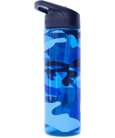 Smash Sipper Water Bottle 700ml Blue Camo Design - One Size - Buy Online on GoSupps.com