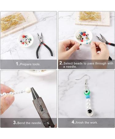 KINBOM 300pcs Assorted 2 Straight Head Pins for Jewelry Making - Silver and Gold Flat Head Pins for DIY Crafts - Beads, Earrings, Bracelets, Necklaces - Pendant Supplies - Buy Online on GoSupps.com