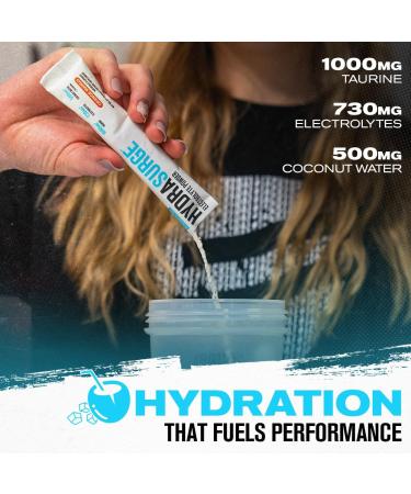 Jacked Factory Hydrasurge Electrolytes Powder Packets - Sugar Free & Naturally Sweetened Hydration Packets - Keto & Vegan Friendly Easily Dissolves - 30 Stick Packs Orange Mango Orange Mango 30 Count (Stick Packs) - Buy Online on GoSupps.com