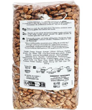  Sabarot Sabarot Borlotti Bean Bag 1kg - Buy Online on GoSupps.com