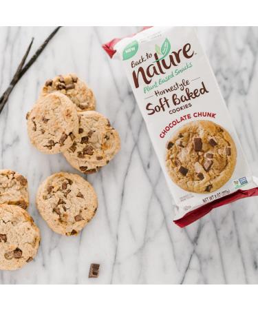 Back To Nature Non-GMO Chocolate Chunk Cookies | Soft Baked, 8 oz - Buy Online on GoSupps.com