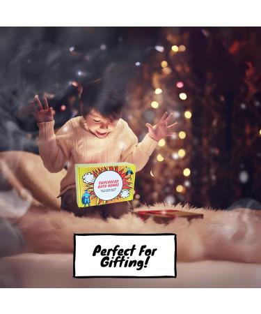 Superhero Bath Bombs for Kids - Set of 6 Handmade Fizzies Moisturizing Bubble Formula - Kids Bath Bombs - Bath Bombs for Boys - Bath Bombs - Perfect for Birthday Christmas Easter Halloween - Buy Online on GoSupps.com