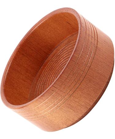 HUSHUI Wooden Shaving Soap Bowl for Men | Round Cleansing Cup | Perfect for Men s Shavers - Shop Internationally - Buy Online on GoSupps.com