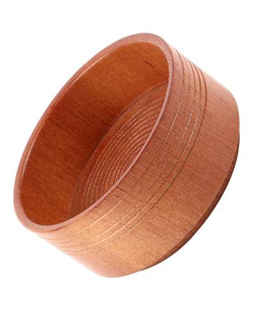 Premium Wood Shaving Soap Bowl & Ceramic Mug Set for Men - 8x8x4 Razor Cleaning Foam Cup - Buy Online on GoSupps.com