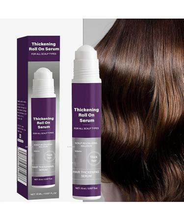 Hair Growth Oil 15 ml RollOn Hair Thickening Care Scalp Care Oil for Curly Damaged Thin and Dry Hair and for Home Travel Daily Use - Buy Online on GoSupps.com