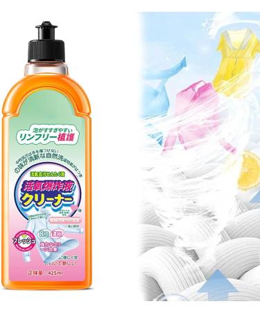 Laundry Detergent Clothes Stain Remover Oxygen Laundry Detergent - 425ml Effective Stain Remover Laundry Detergent for Stubborn Oil Sweat Stains Klufo - Buy Online on GoSupps.com