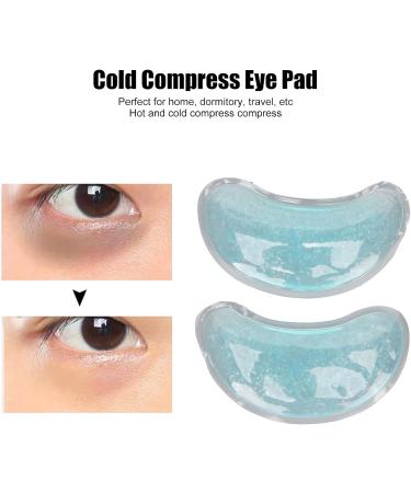 Ice Gel Eye Pads Ergonomic Portable Fatigue Relief Cold Compress Eye Pads Reusable Relaxing Soft for Home - Buy Online on GoSupps.com