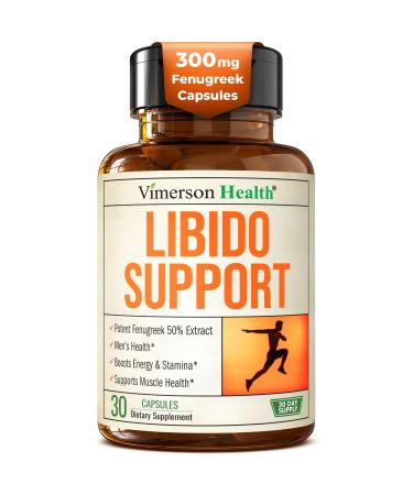 Fenugreek Supplement for Libido Support 10 in 1 Performance Blend with Niacin Zinc & Caffeine for All-Day Energy Testosterone Supplement for Men w/ Tongkat Ali Horny Goat Weed & Tribulus