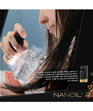 Argan Oil Nanoil Hair Conditioner 125ml | Two-Phase Protection & Smoothness | Strengthens Weakened Hair - Intensive Care - Buy Online on GoSupps.com