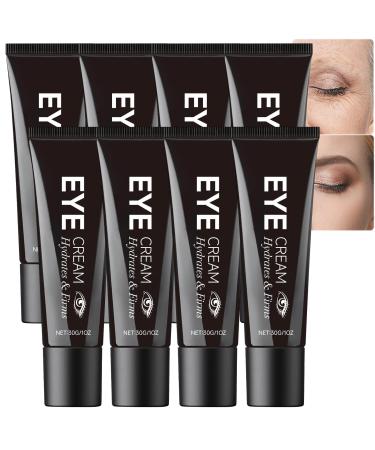 JASUBAI Set of 8 Instant Temporary Eye Firming Creams - Daily Moisturizing Care - Hydrating Eye Balm - Anti-Aging Serum to Firm and Tighten Skin - Reduces