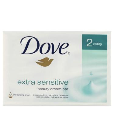 Dove Extra Sensitive Cleansing Bar - Gentle Fragrance-Free Skin Care | Buy Online & Ship Worldwide - Buy Online on GoSupps.com