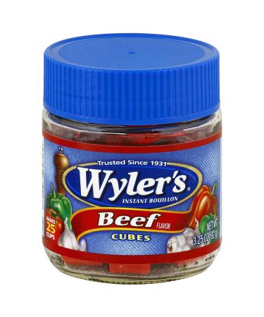 Wylers Beef and Chicken Bouillon Cubes 3.25 oz - Set of 4 Jars (2 of Each) | 20041258081001 - Buy Online on GoSupps.com