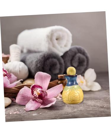 MAGICLULU 2 Sets Aromatherapy Bottle Liquid Dispenser Lotion Dispenser Bottle Liquid Containers Decorative Small Vials Refillable Bottle Perfume Essential Oil Water Dispenser Ceramics - Buy Online on GoSupps.com