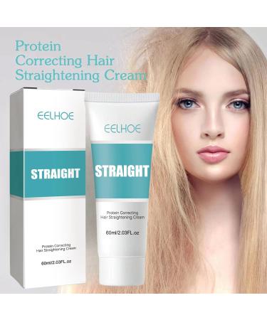 Silky Smooth Hair Straightening Cream for Women - Protein Enriched Treatment - Buy Online on GoSupps.com