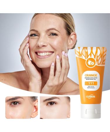 50g Orange Whitening Gel Facial Scrub Natural Orange Gel Gently Exfoliates Cleansing Moisturizing Facial Relieving Oily Skin - Buy Online on GoSupps.com