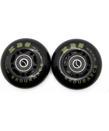 KBS Ripstik Wheels - Razor Ripsurf Caster Board Replacement, 2 Pack 68mm 90a with ABEC 7 Bearings - Buy Online on GoSupps.com