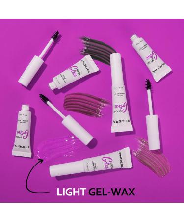 Phoera Eyebrow Gel Long-lasting Eyebrow Tint Waterproof Brow Gel Hhigh Pigment Eyebrow Mascara Vegan Formula Tinted Brow Mascara for Full Shaped Brows (03 Medium Brown) - Buy Online on GoSupps.com