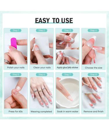 Jofay Fashion Press on Nails - Pink Checkered | Reusable Black Heart Flame Design Medium Coffin Ballerina Matte Stick on Nails | 24 Fake Nail Kit - Buy Online on GoSupps.com