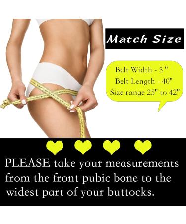 Buy Sacroiliac Hip Belt for Men & Women - SI Joint Pain Relief Stabilizes Lower Back & Sciatic Nerve - Size Regular (25-42) - Black - Buy Online on GoSupps.com